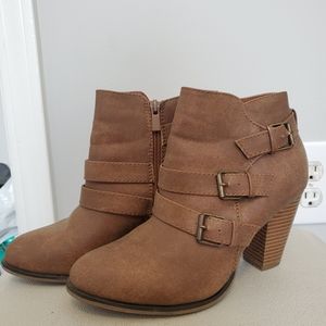 Heeled Ankle Booties